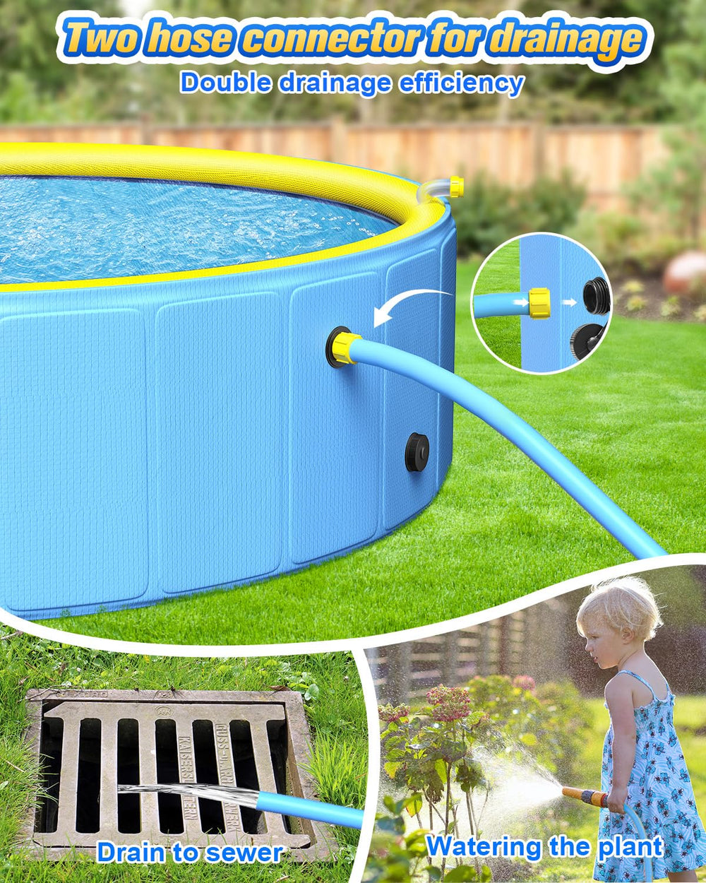Yivsen ideal for outdoor lawn use during sunny summer days.