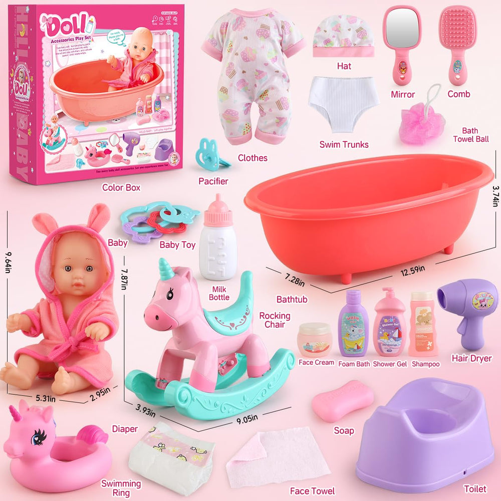 YIYBM rocking chair and doll boost interactive, shared play.