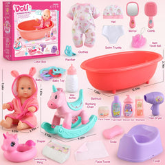 YIYBM rocking chair and doll boost interactive, shared play.