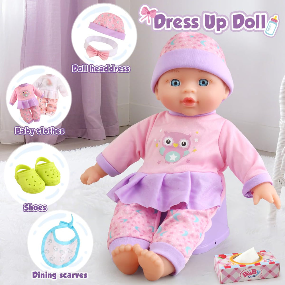 YIYBM soft materials on the doll for comfortable holding during care