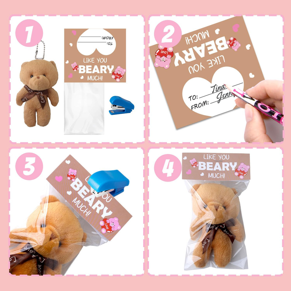 YIYEE seven-color bear designs for Valentine gift sets