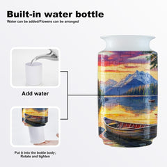 YIZHOR 3D Puzzle Vase features a stable base for confident centerpiece display.