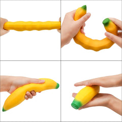 YJHWLF banana textured-squeeze for tactile sensory play