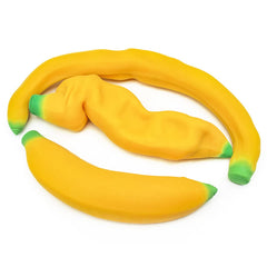 YJHWLF latex-soft decompression banana close-up highlighting texture