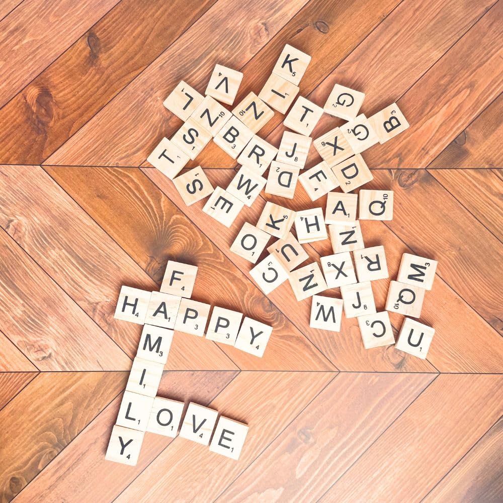 YJ PREMIUMS wooden letter tiles make a thoughtful gift idea for occasions