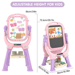 Ylovetoys easel makes a thoughtful birthday gift for curious kids.