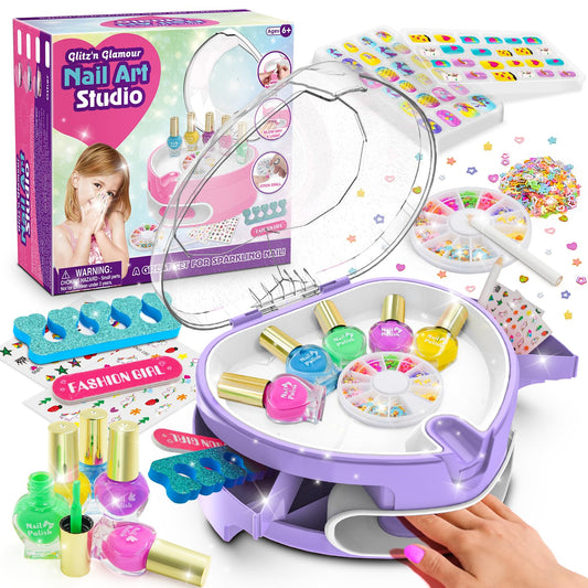Ylovetoys nail-dryer-all-in-one for kid-friendly manicures with room-temperature air