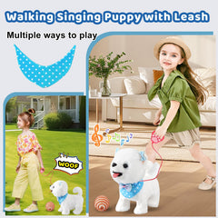 Ylpaprm Singing and talking tail wag toy for imaginative pretend play
