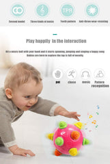 YMDLY Toys dancing ball with lights and music for baby exploration