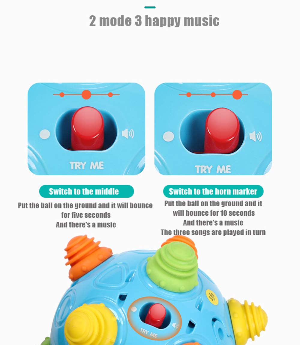 YMDLY Toys sensory ball lights and sounds inviting exploration and imagination