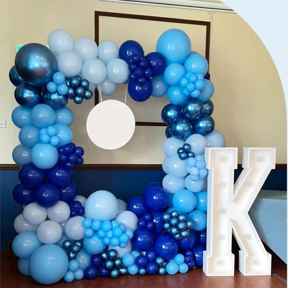 YMSZ blue ribbon roll for quick balloon finishing touches
