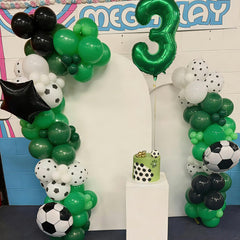 YMSZ Dark green balloons 12inch for bold accents