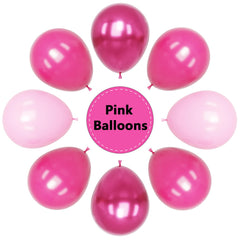 YMSZ hot pink balloons add bold color to celebrations and selfies