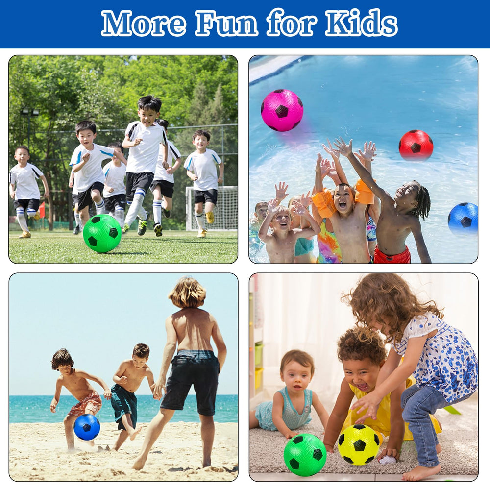 Ynanimery gift-ready soccer ball set adds color to celebrations.