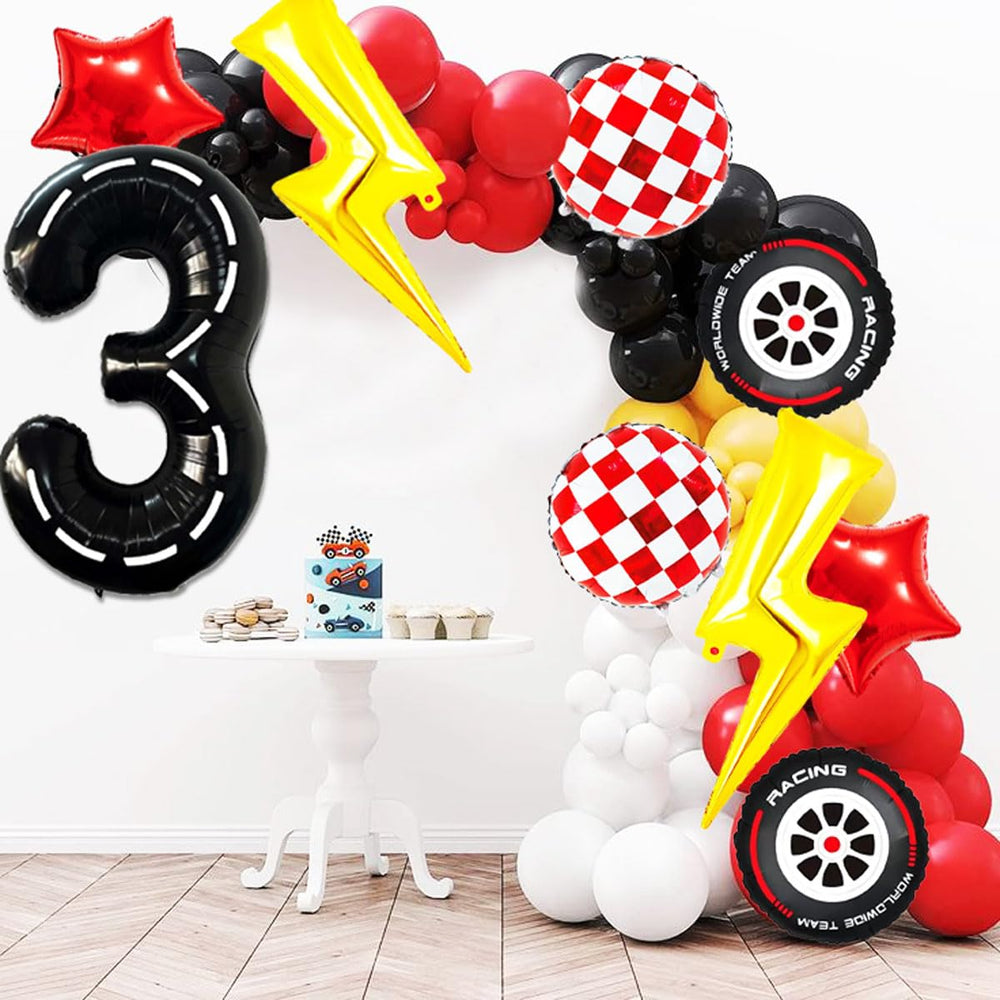 YNITSED Red star balloons enhance festive accents and photo ops