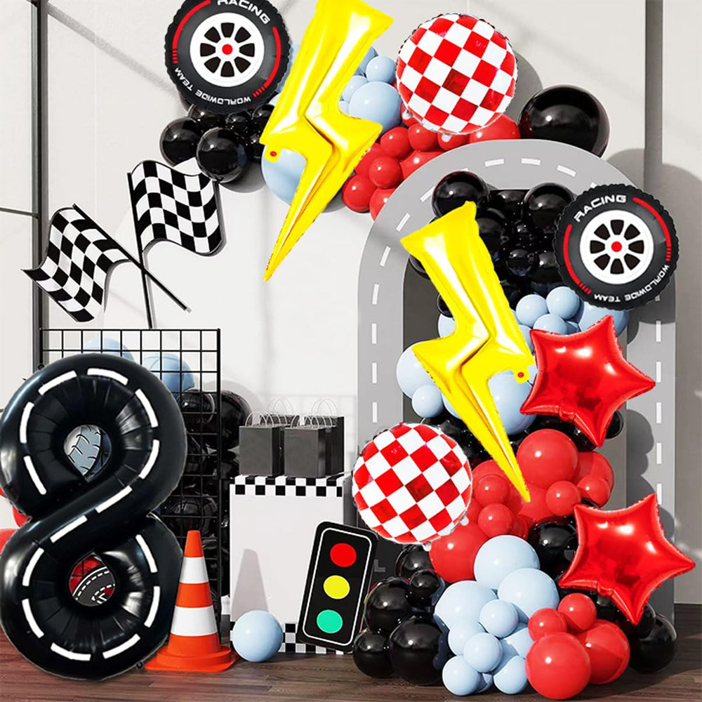 YNITSED red star balloons bring festive flair and fun photos