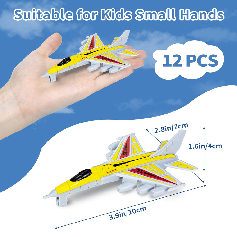 Ynybusi toy airplanes show precise jet features for curious kids.