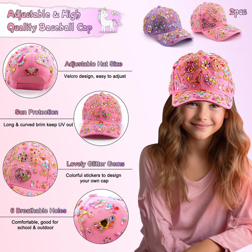 Yoart first day of school gift idea with a wearable unicorn cap.