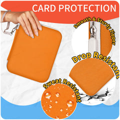 Durable EVA cover and PVC pages protect Yoto cards from drops and dust