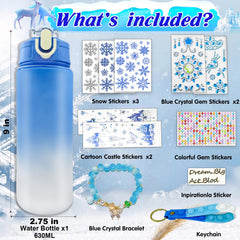 Y YOFUN frozen bottle kit leak-proof lid prevents spills
