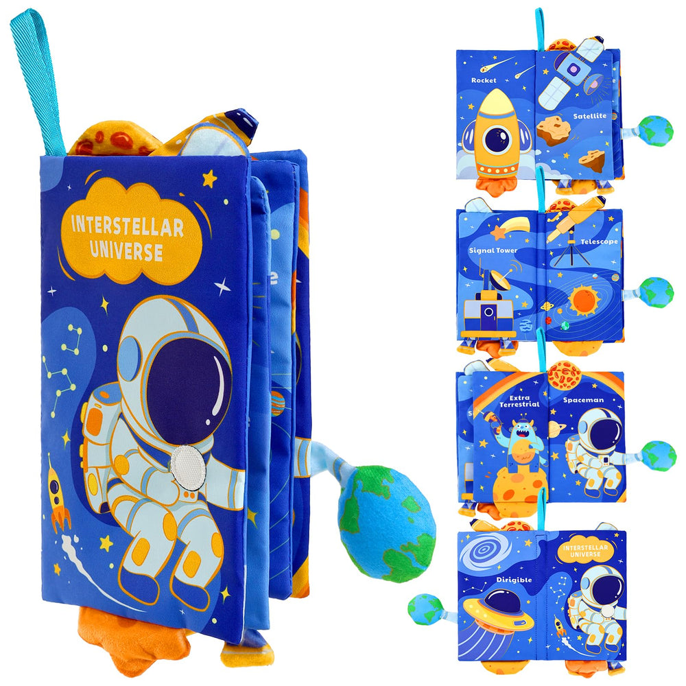 YOGINGO baby book interstellar universe cover sparks visual exploration for infants