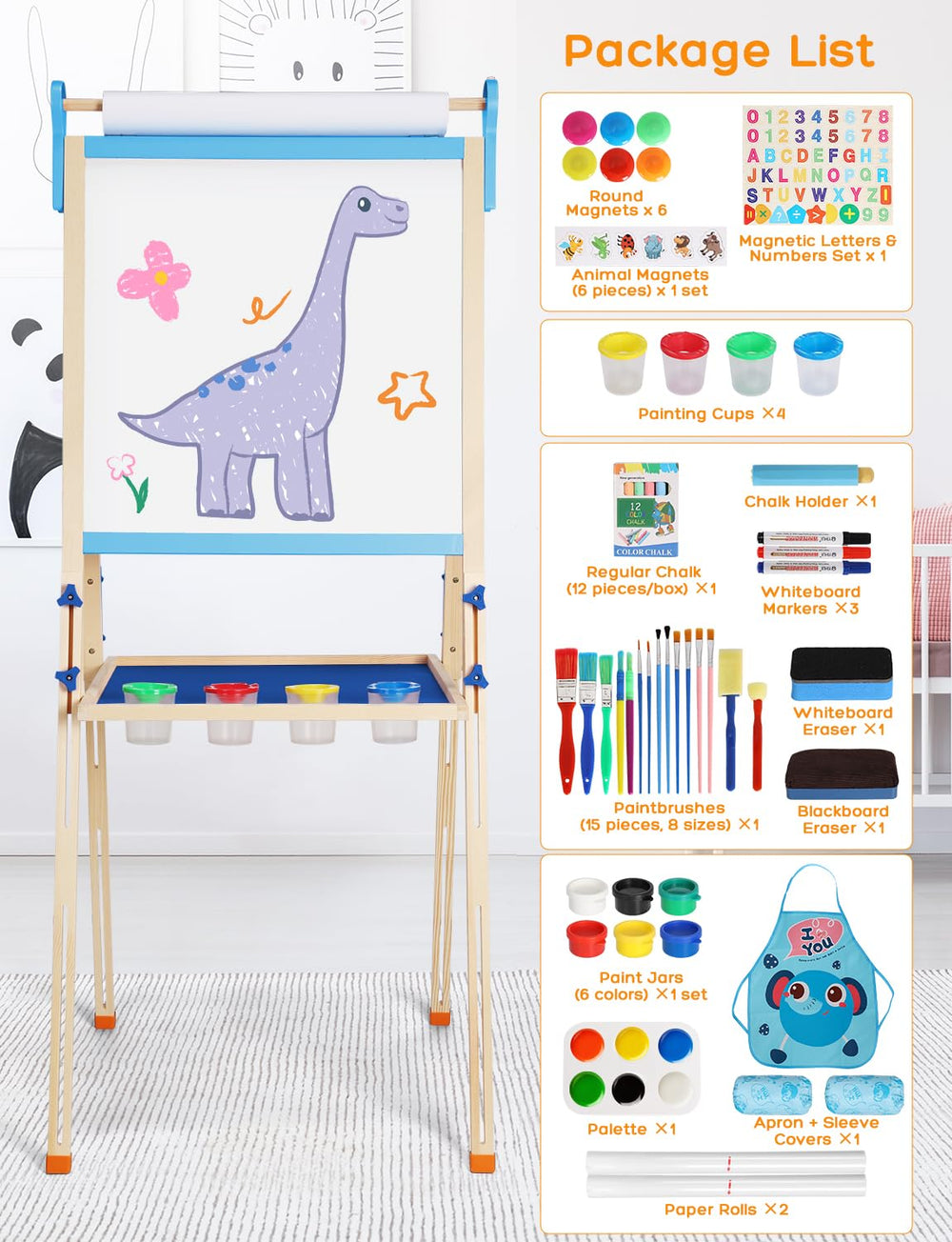 YOHOOLYO paper roll drawer 18-inch wide for easy drawing access