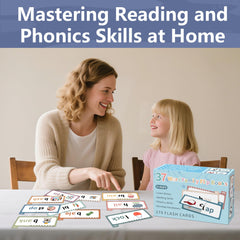 Yoink Word Family Build Book storage box keeps 37 flip books organized for home or classroom.