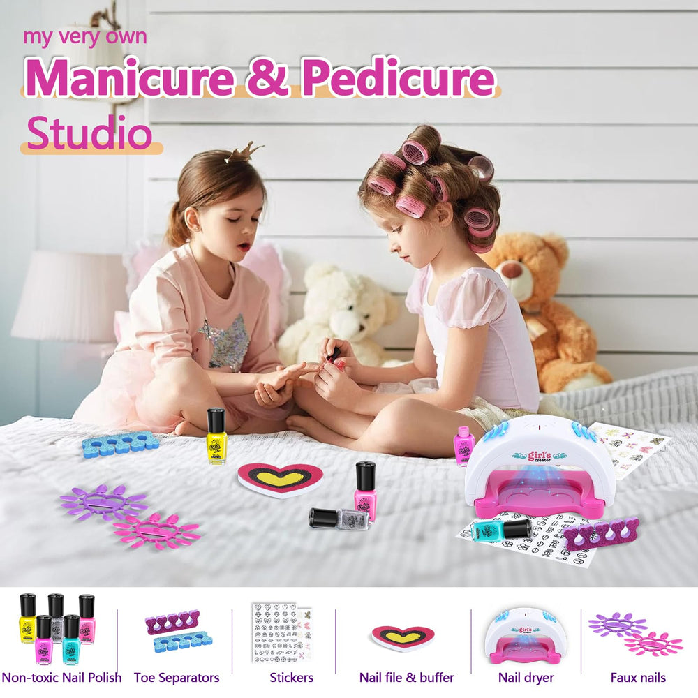 Yoloflix Kids Spa Kit headband and slippers for cozy spa time