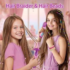 Yoloflix two head attachment enables easy two strand twists.