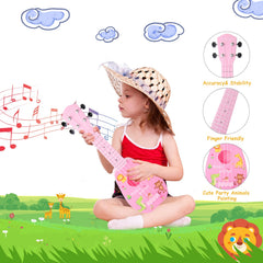YOLOPARK 17in pink side angle, comfy grip for young players.