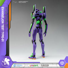 YOLOPARK Eva-01 detailed paintwork highlights intricate Evangelion aesthetics