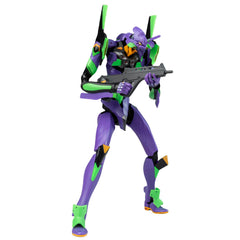 YOLOPARK Eva-01 figure front view with full articulation for dynamic posing