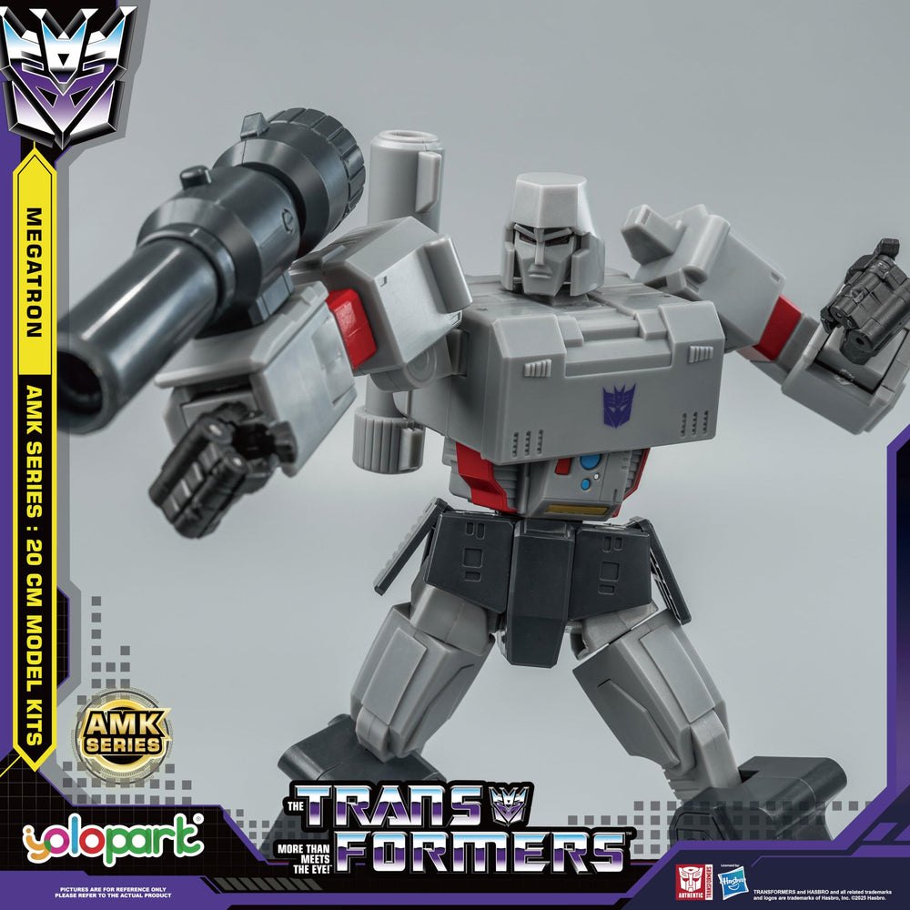 YOLOPARK Megatron full-body articulation enables dramatic action poses