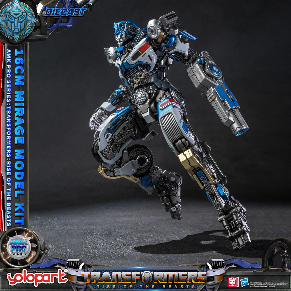 YOLOPARK Mirage packaging and badge add collector appeal