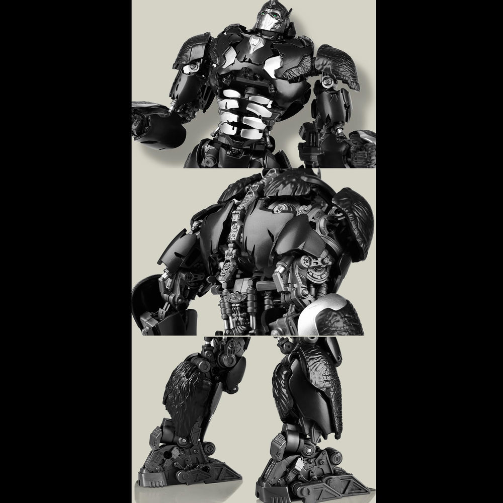 YOLOPARK Optimus Primal detail paint highlights authentic franchise styling.