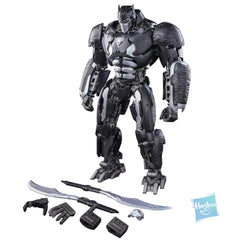 YOLOPARK Optimus Primal Rise of the Beasts figure, front view for dynamic poses.