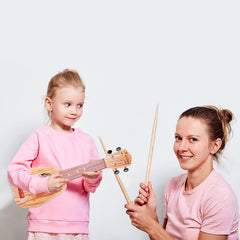 YOLOPLUS+ spruce surface adds warm tone and comfortable grip