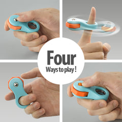 Yolscue fidget spinner blue on desk aids study sessions.