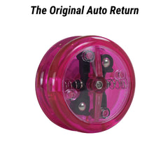 Yomega The Original Brain long spin close view, smooth rotation