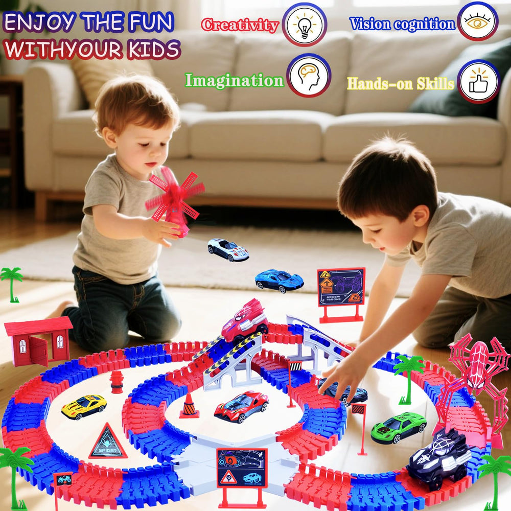 Yomwet Electric Spider Car powers exciting circuit challenges for kids.