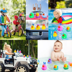 Yomwet versatile toy set for crib, pool, or bath