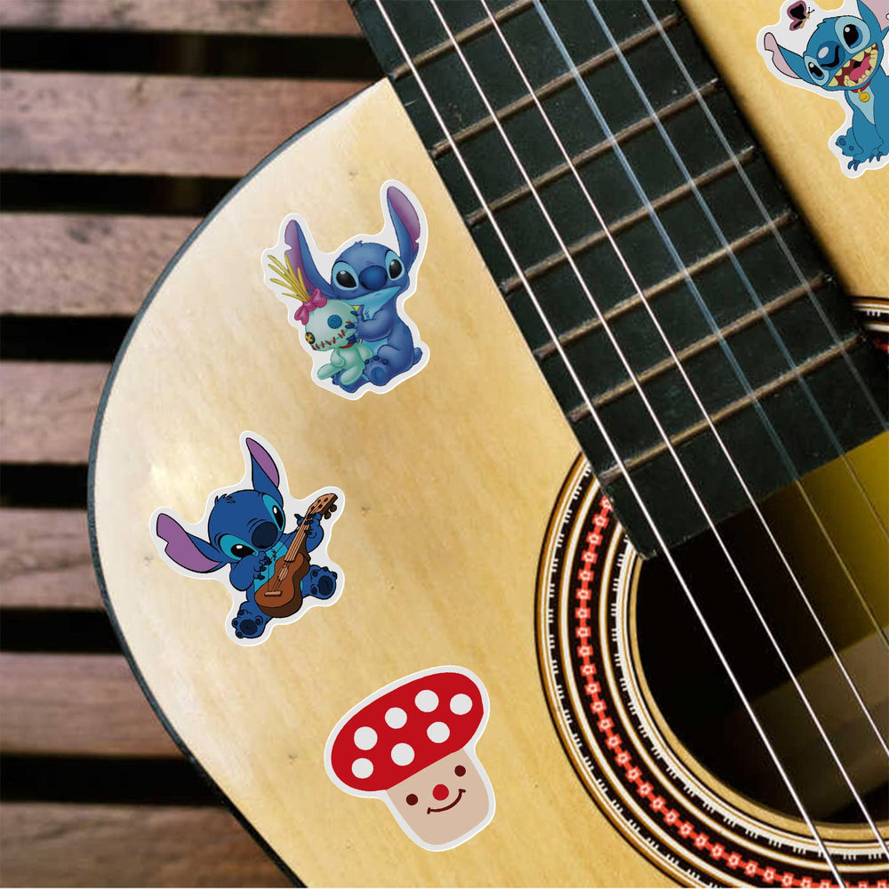 YONGAI cute cartoon stickers on a laptop for playful decoration.