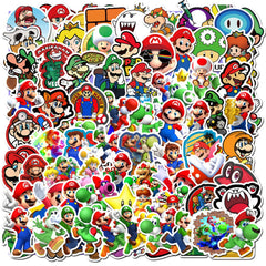 YONGAI Mario sticker on a water bottle adds playful personality and water resistance