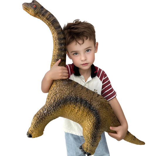 YONGJULE Brachiosaurus inflatable 32-inch height, ideal for active play and dinosaur-themed decor