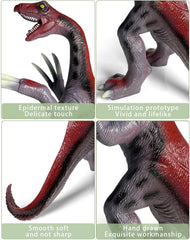 Close-up of YONGJULE Therizinosaurus texture showing realistic bumps