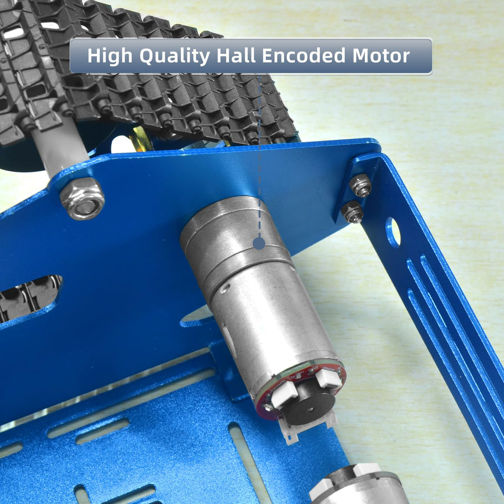YonPhsy high-strength aluminum base for durable robotics projects