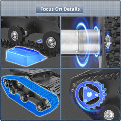 YonPhsy unassembled chassis with step-by-step DIY assembly.