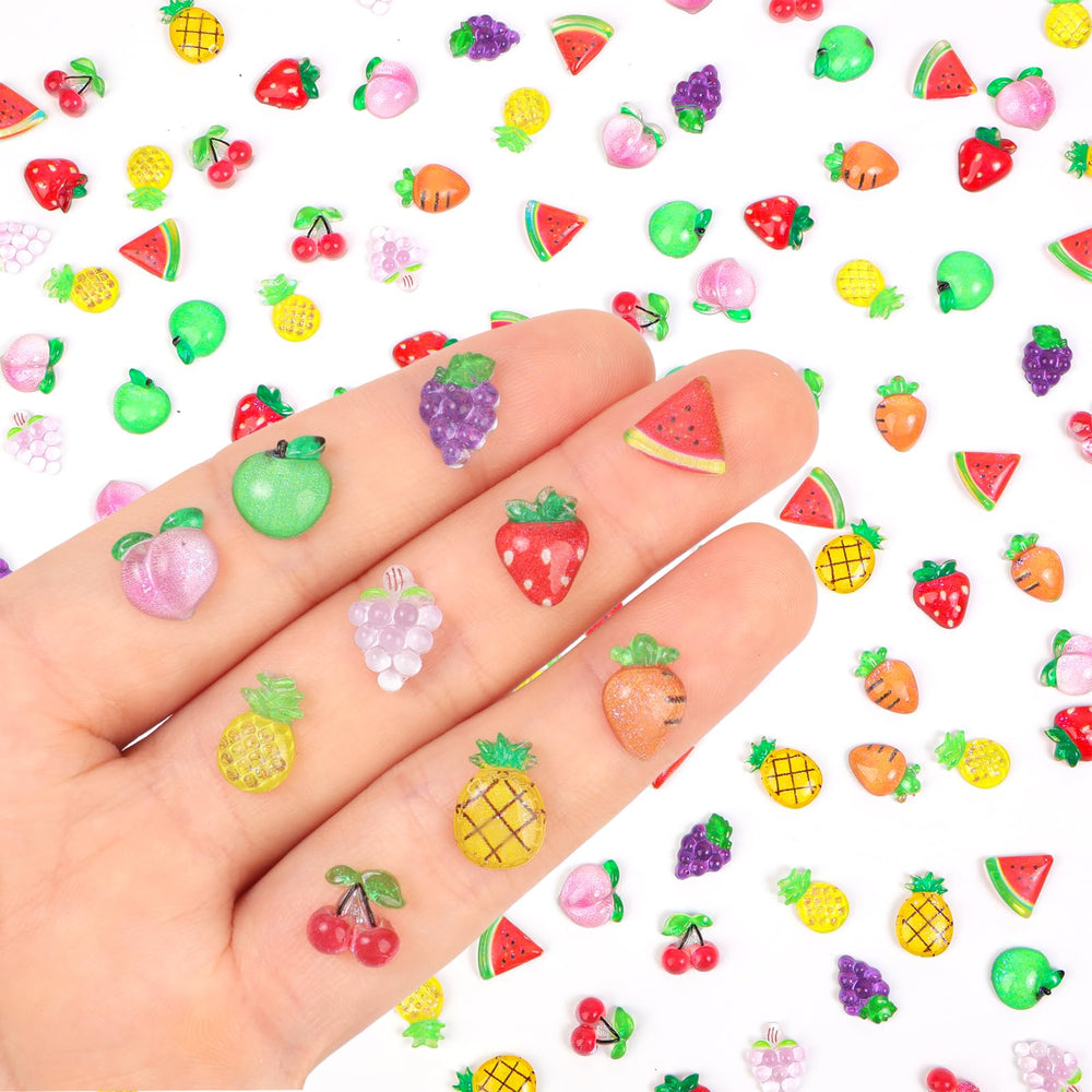 Yonseng resin mini fruit decor for dollhouses and micro landscapes