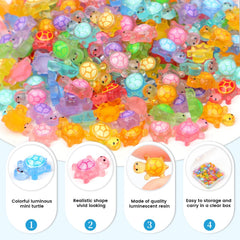 Vibrant Yonseng mini resin turtles add color to dollhouses and terrariums