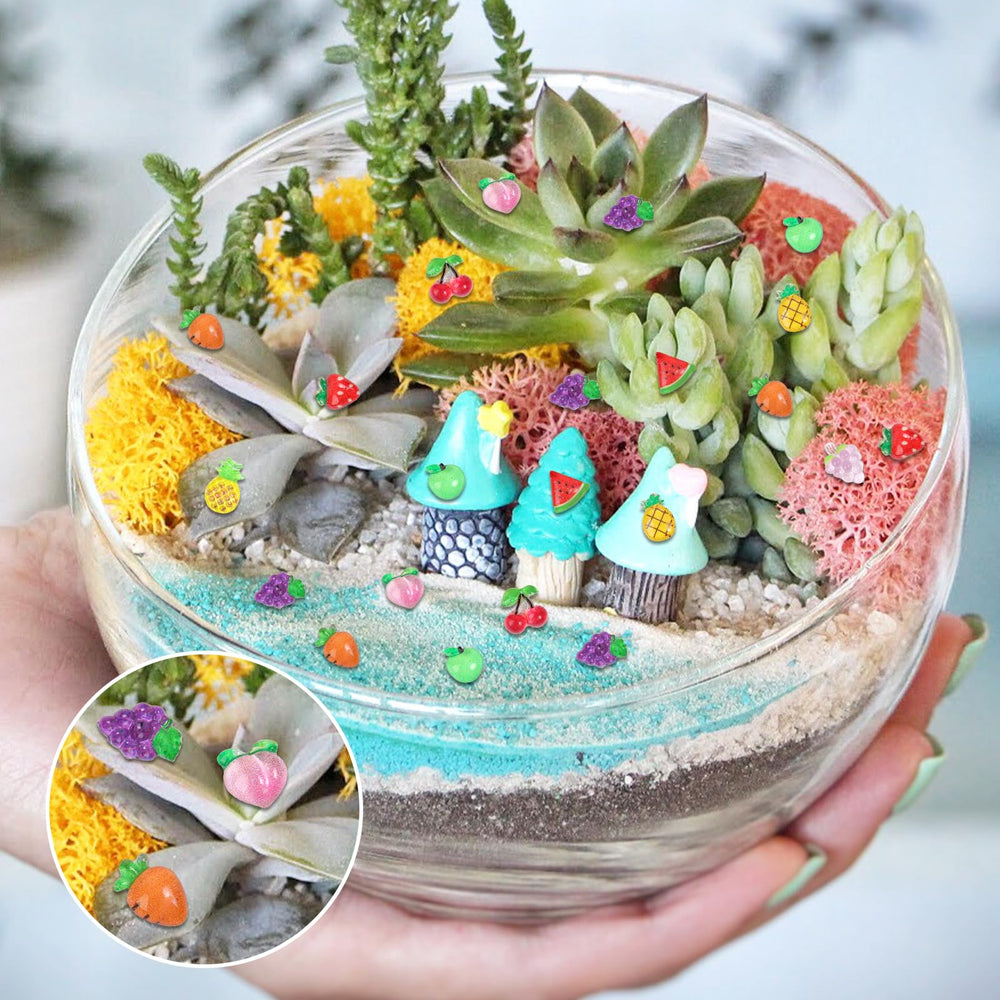 Yonseng compact miniature fruits for micro landscapes and dollhouses